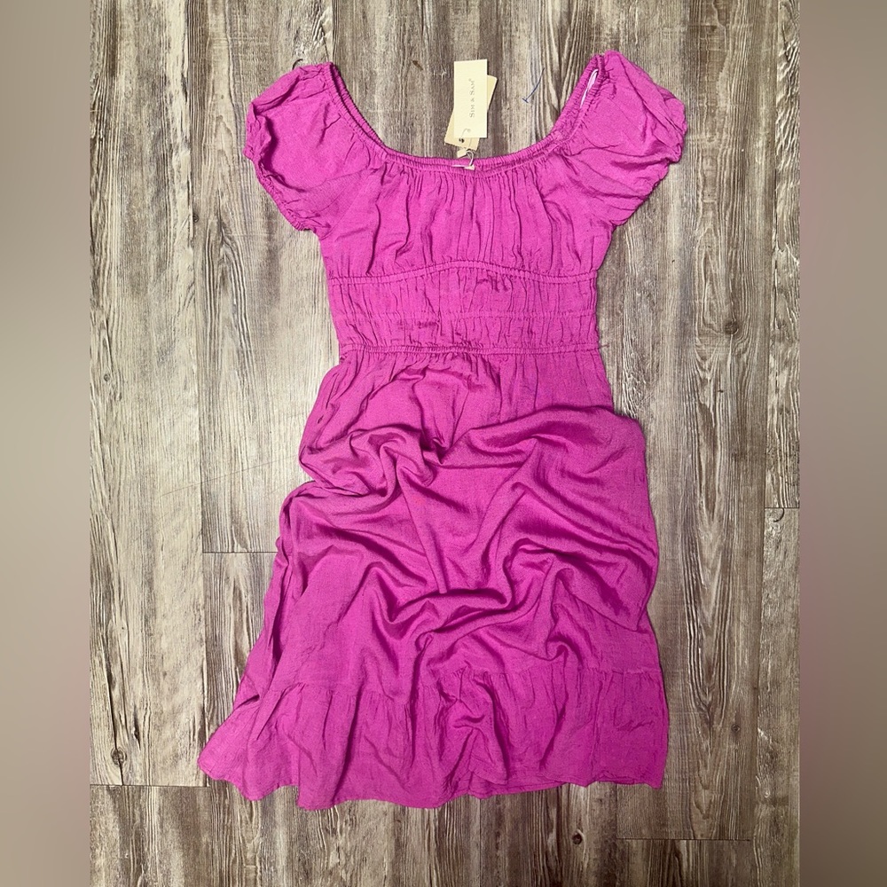 Sim and Sam linen dress